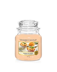 Yankee Candle - Mango Ice Cream - Medium Jar